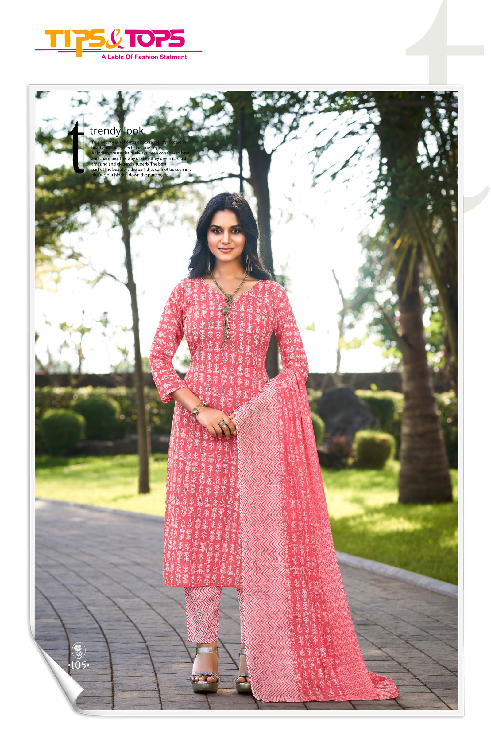 Summer Fashion Vol 5 By Tips And Tops Printed Cotton Kurti With Bottom Dupatta Wholesale Price In Surat 
